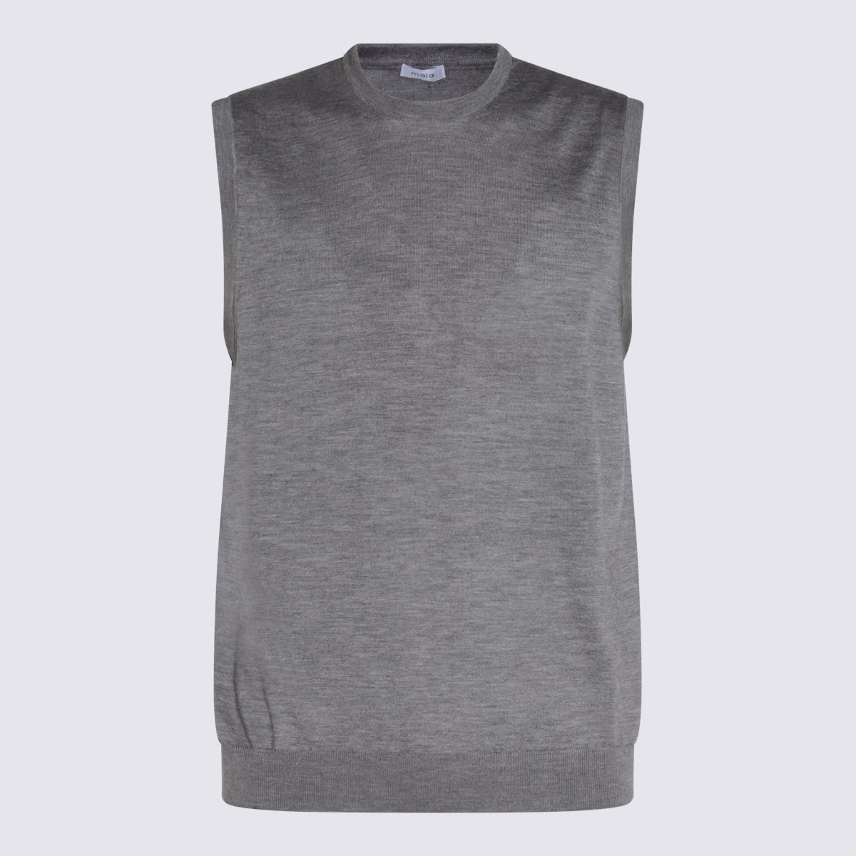 Malo Grey Cashmere Knitwear