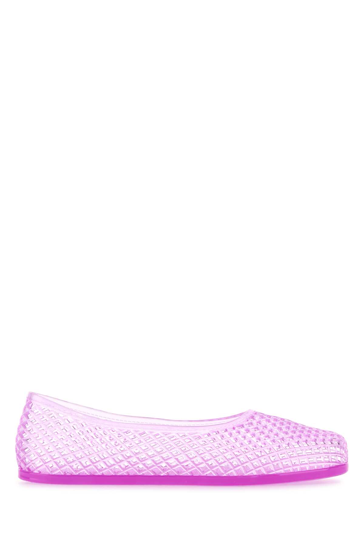 Ancient Greek Sandals Fucsia Mesh Iro Ballerinas