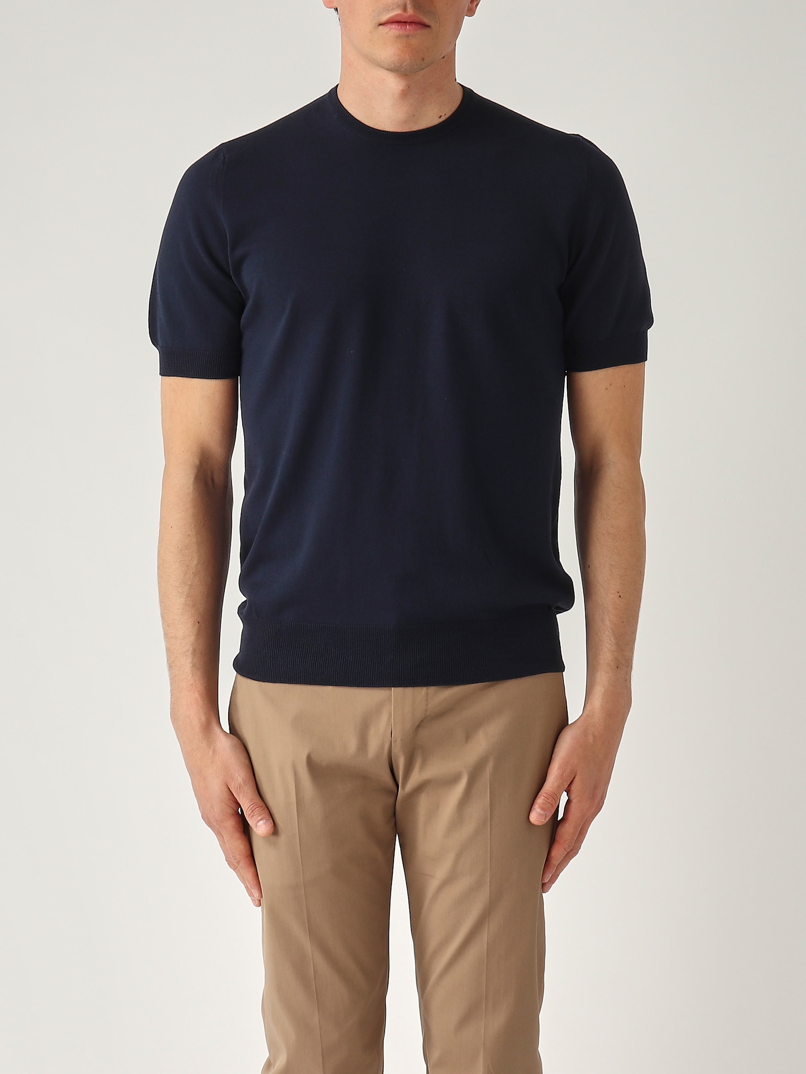 Gran Sasso T-shirt M/c Con Balza T-shirt
