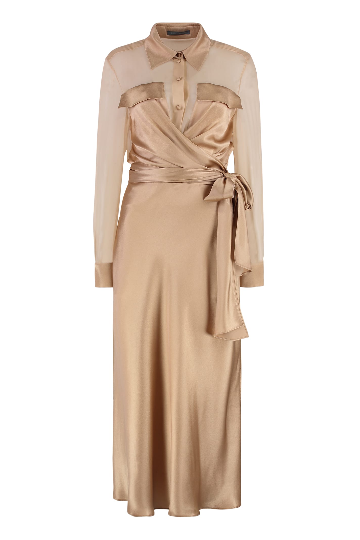 Alberta Ferretti 缎面连衣裙