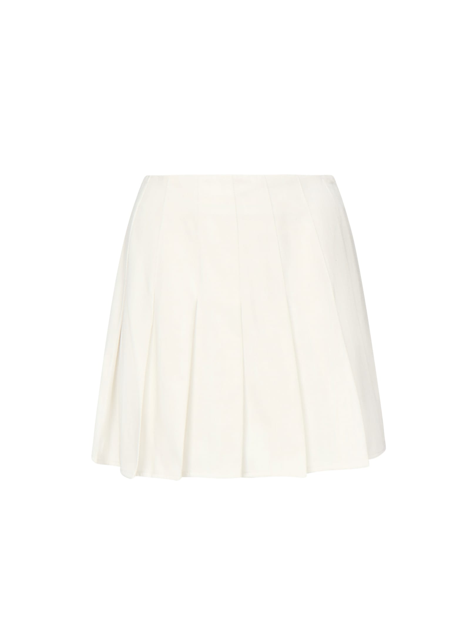 Nineminutes Pleated Tennis Mini Skirt