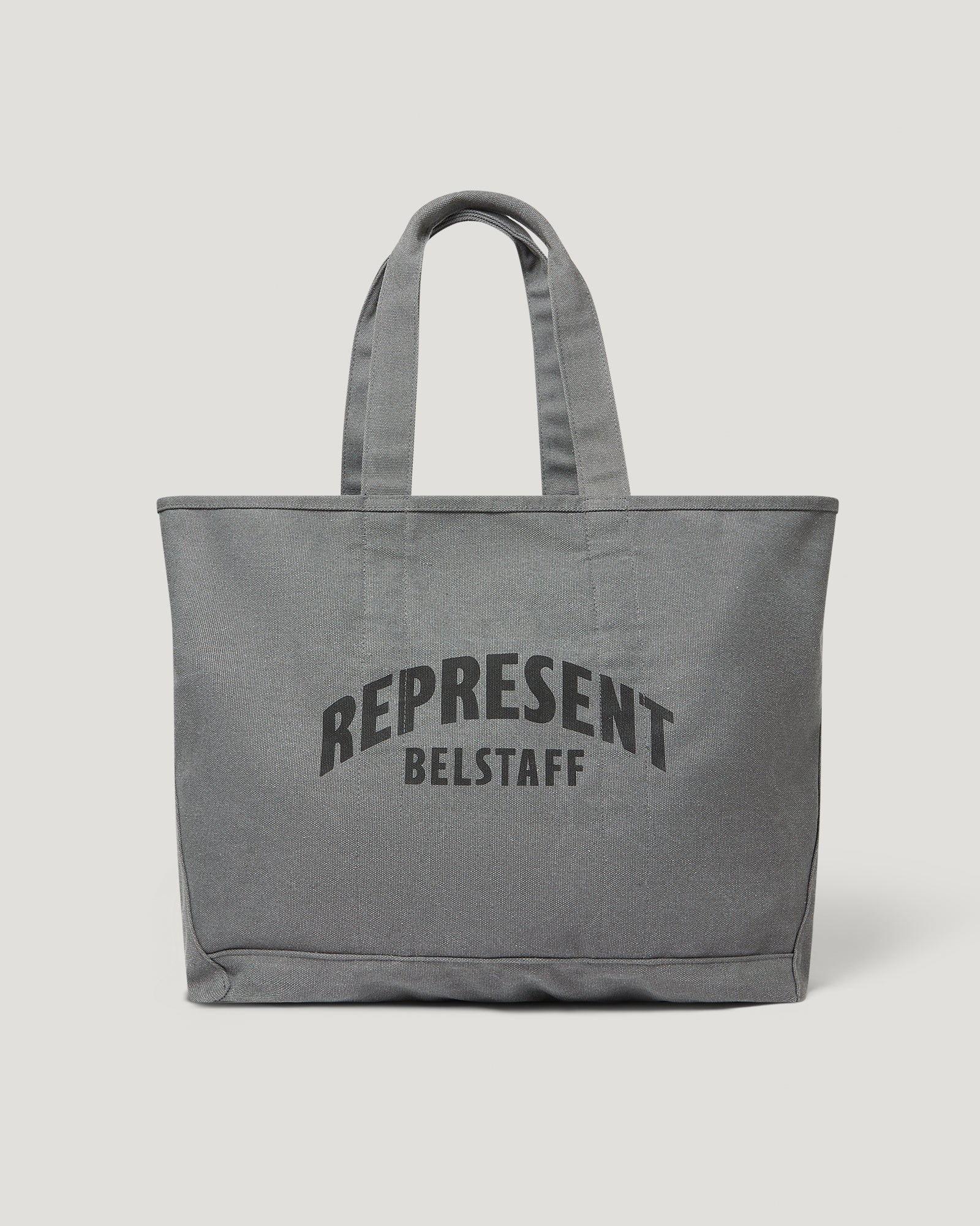 Belstaff X Represent Woven Bag Men's Cotton Shadow One Size