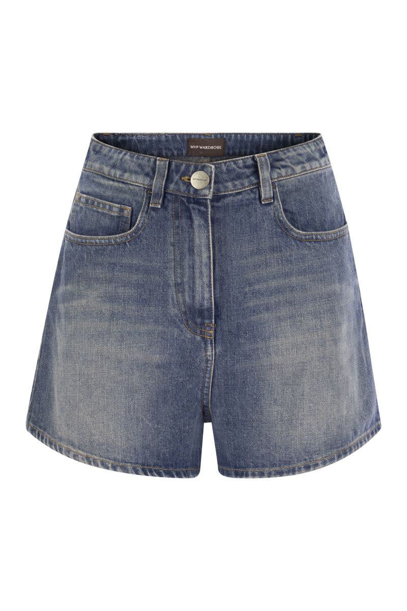 Mvp Wardrobe Denim 5-Pocket Shorts