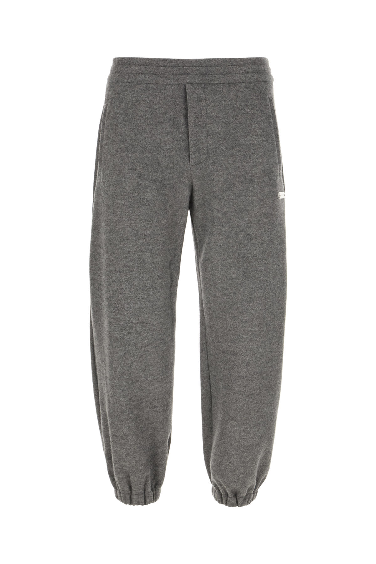 Alexander McQueen Grey Wool Blend Joggers