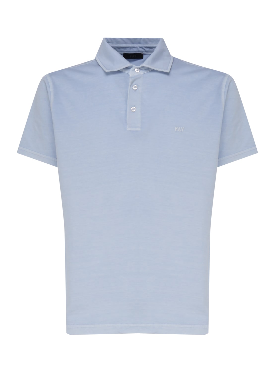 Fay Polo T-shirt In Cotton