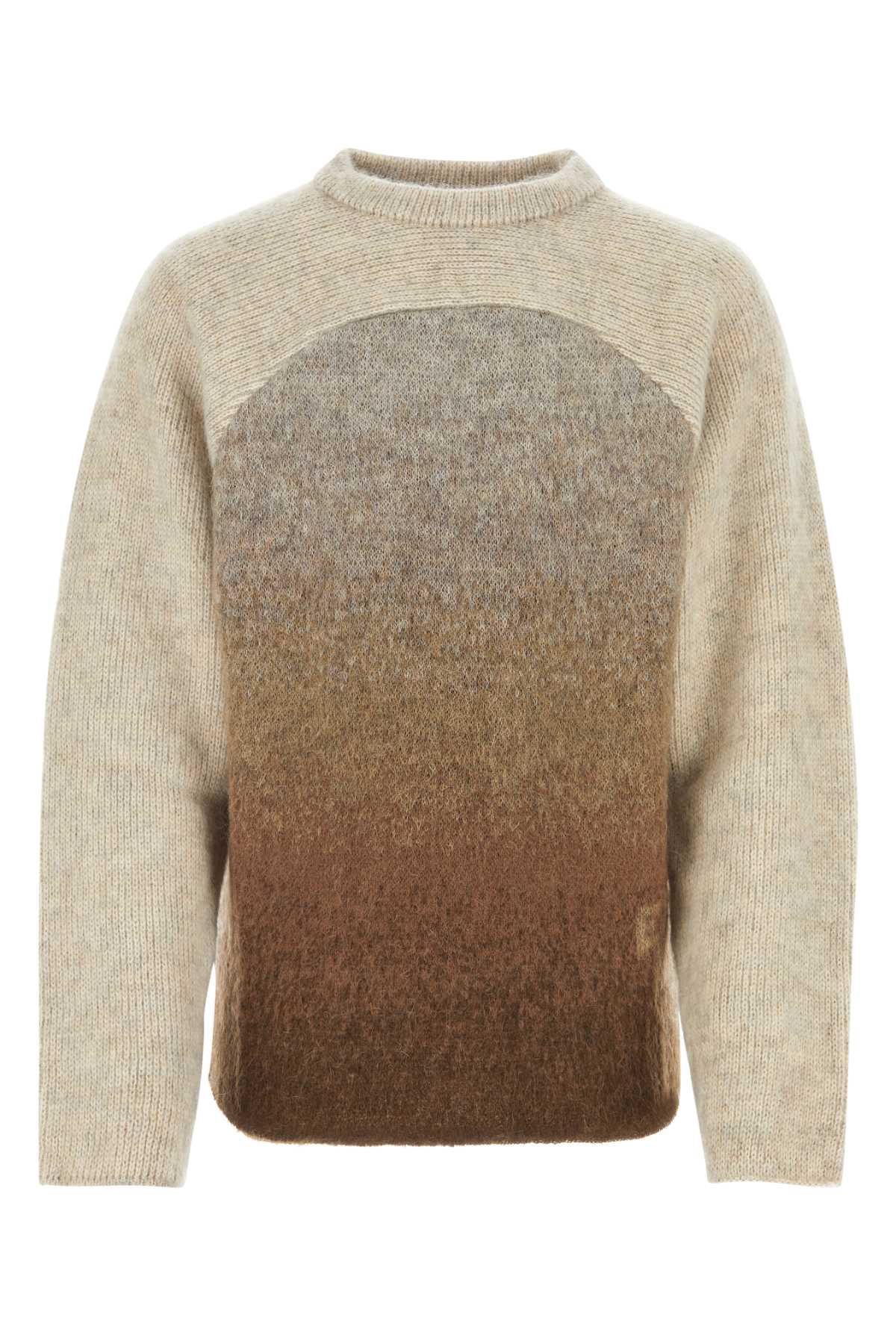 ERL Multicolor Mohair Blend Sweater