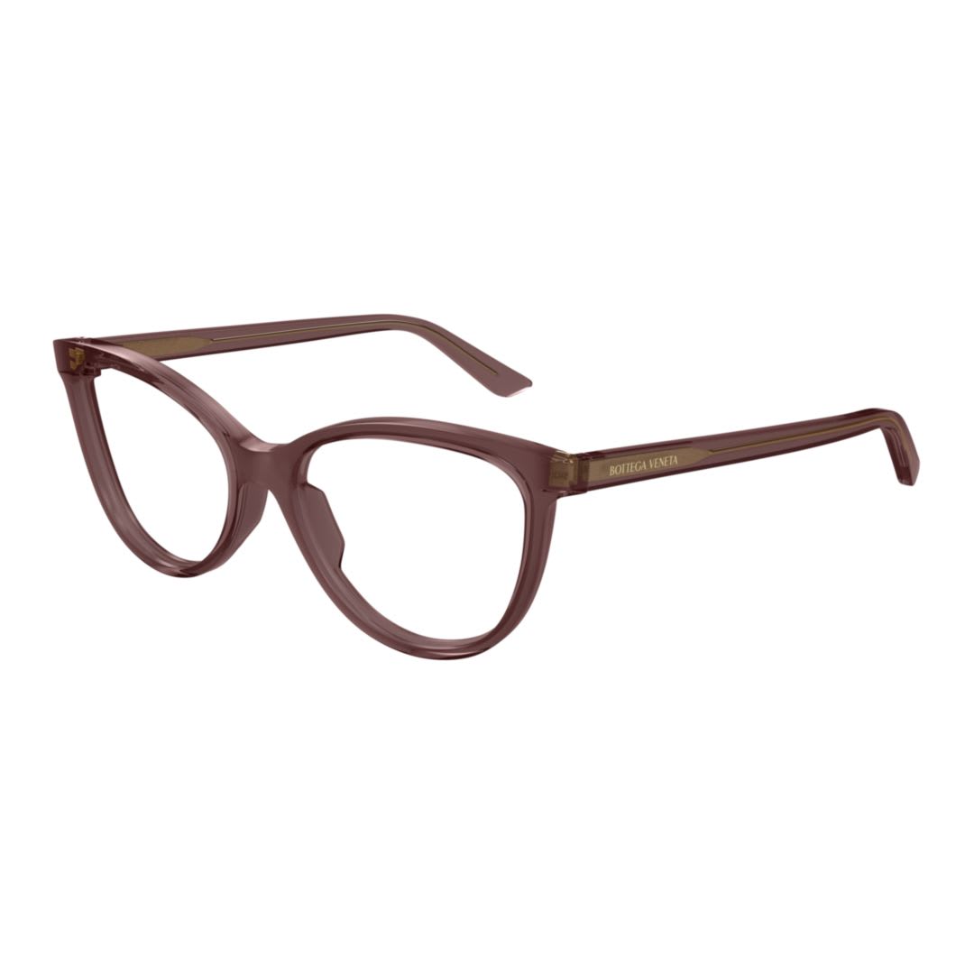 Bottega Veneta Eyewear Bv1313o010 - Burgundy-burgundy-transparent