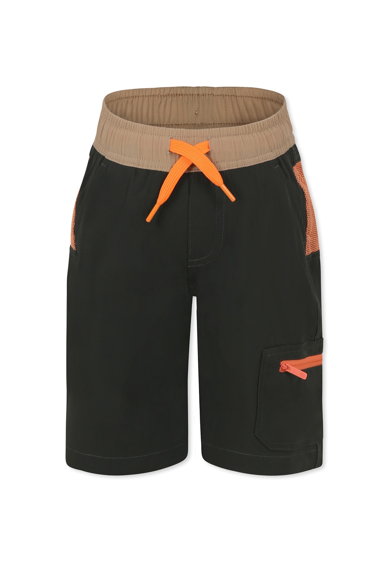 Timberland Green Shorts For Boy With Logo