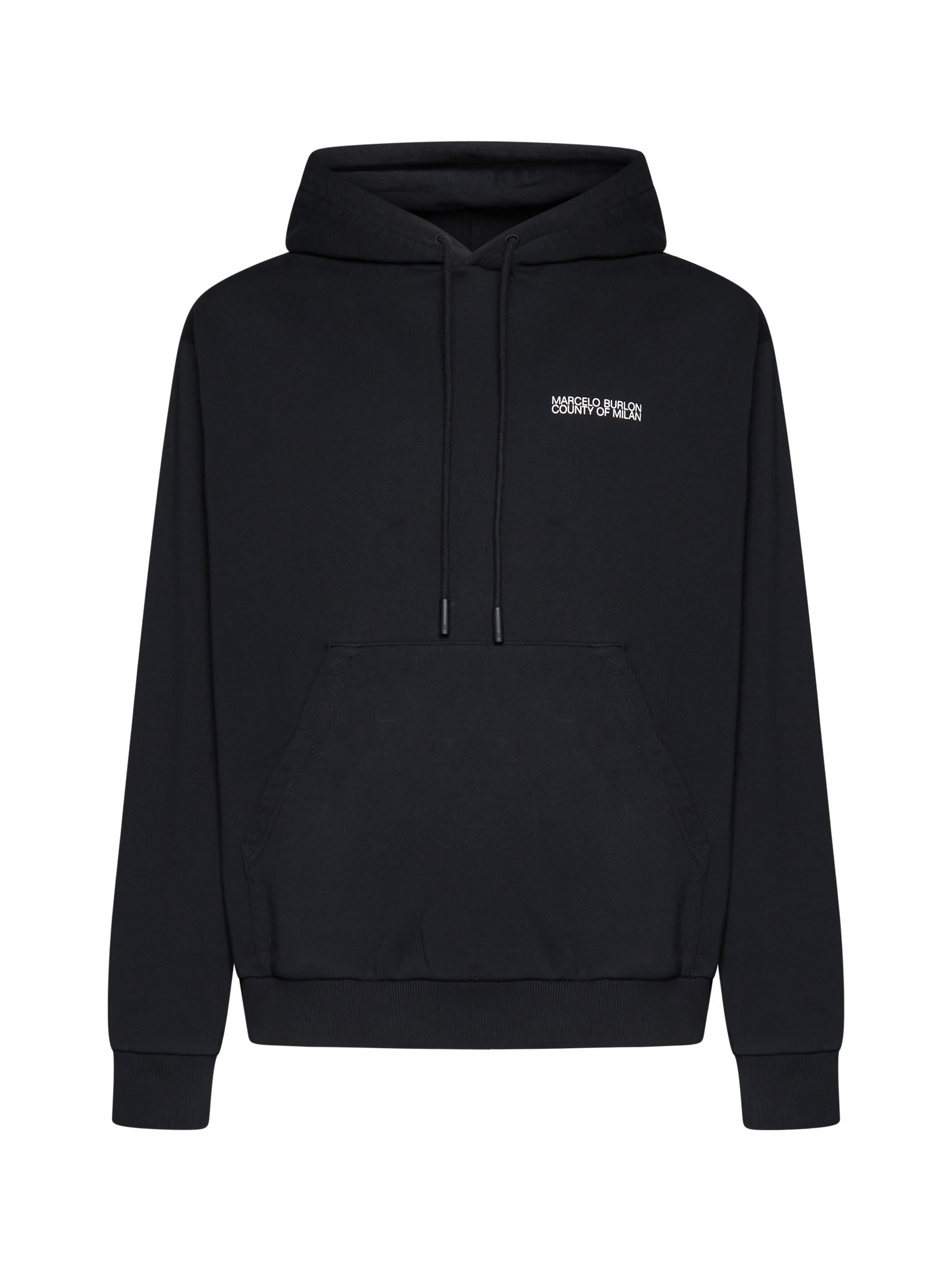 Marcelo Burlon Logo Print Hoodie