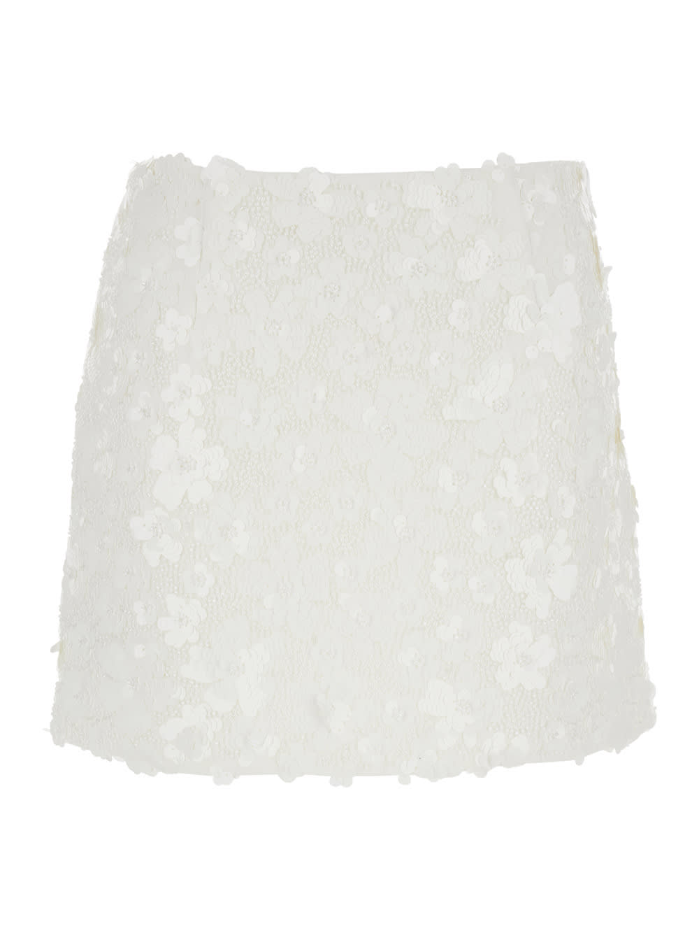 MICHAEL Michael Kors Mini Skirt With Floral Appliqués