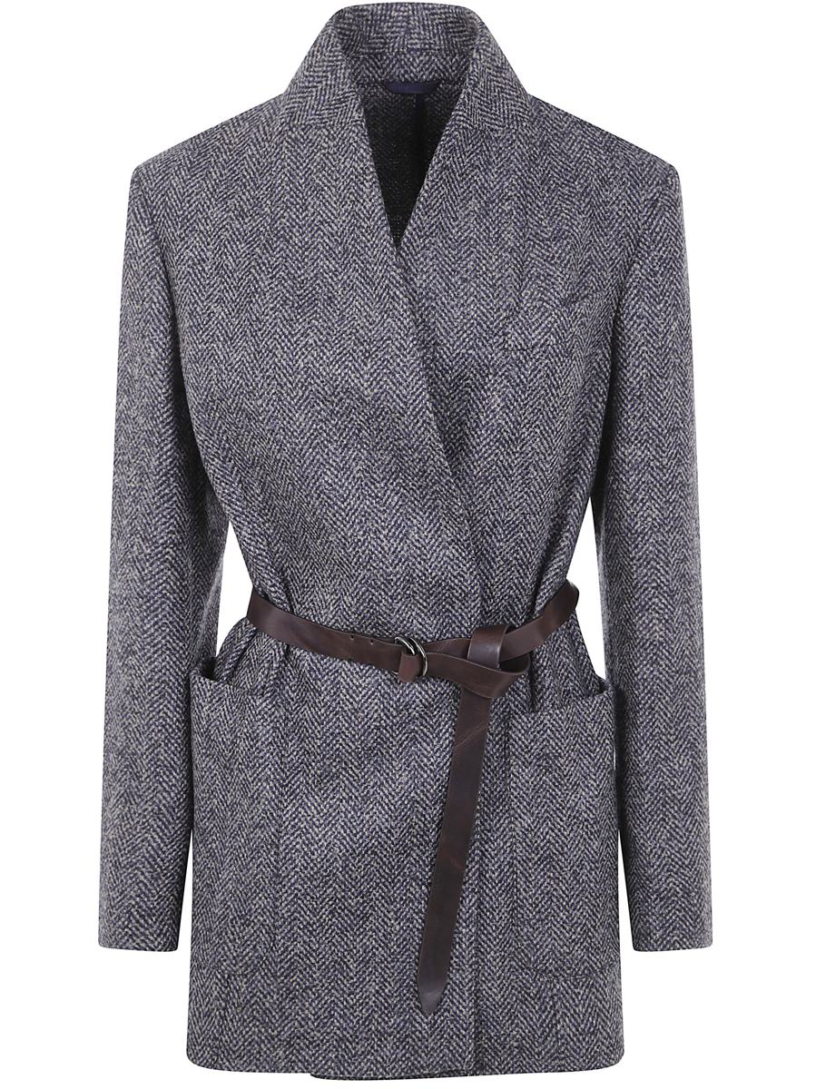 Brunello Cucinelli 带腰带西装式夹克