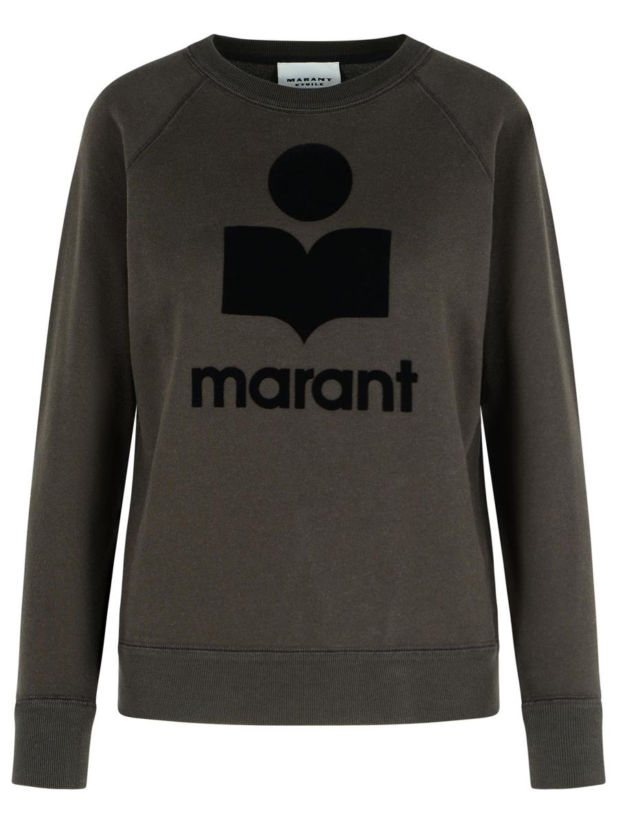 Isabel Marant Étoile 'Millyny' Black Cotton Blend Sweatshirt