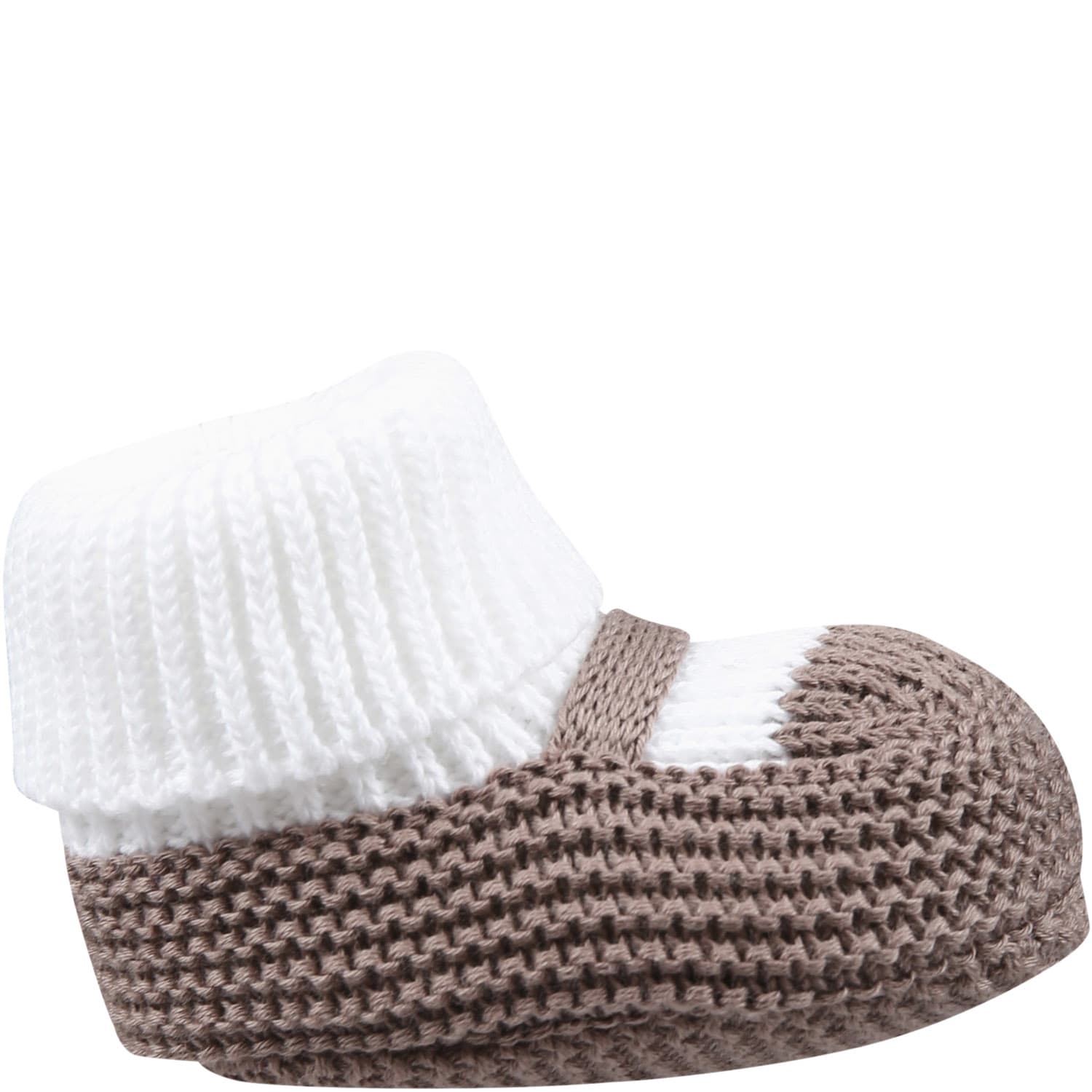 Little Bear Brown Bootees For Baby Kids
