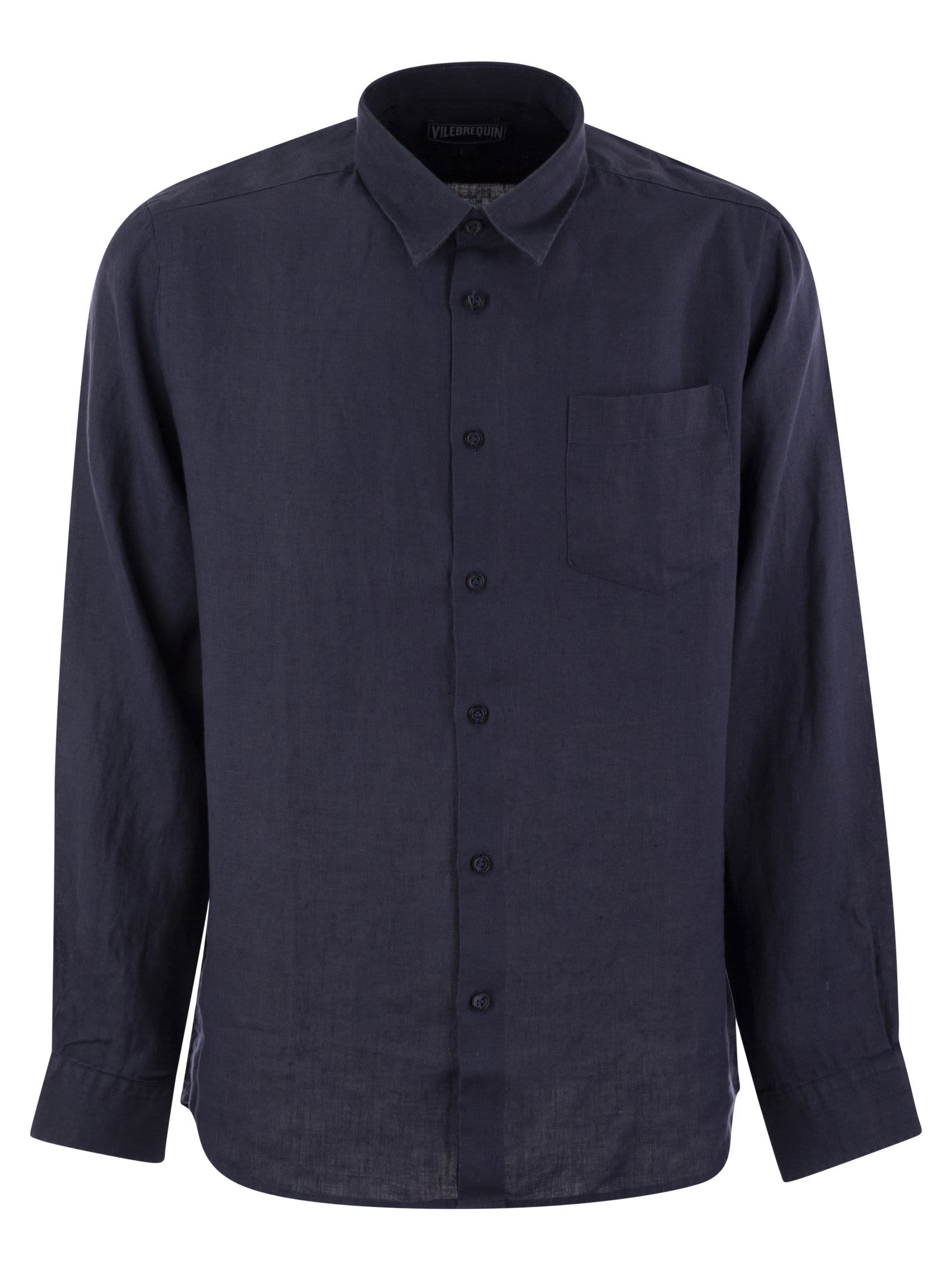 Vilebrequin Long-sleeved Linen Shirt