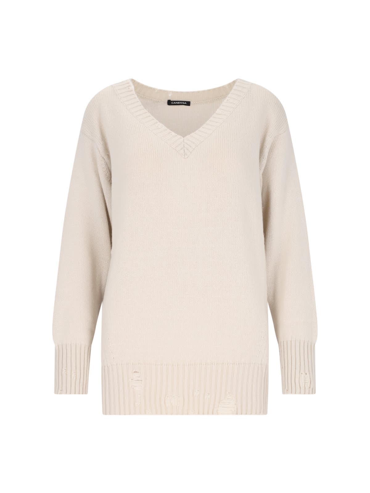 Canessa Destroyed Detail Sweater