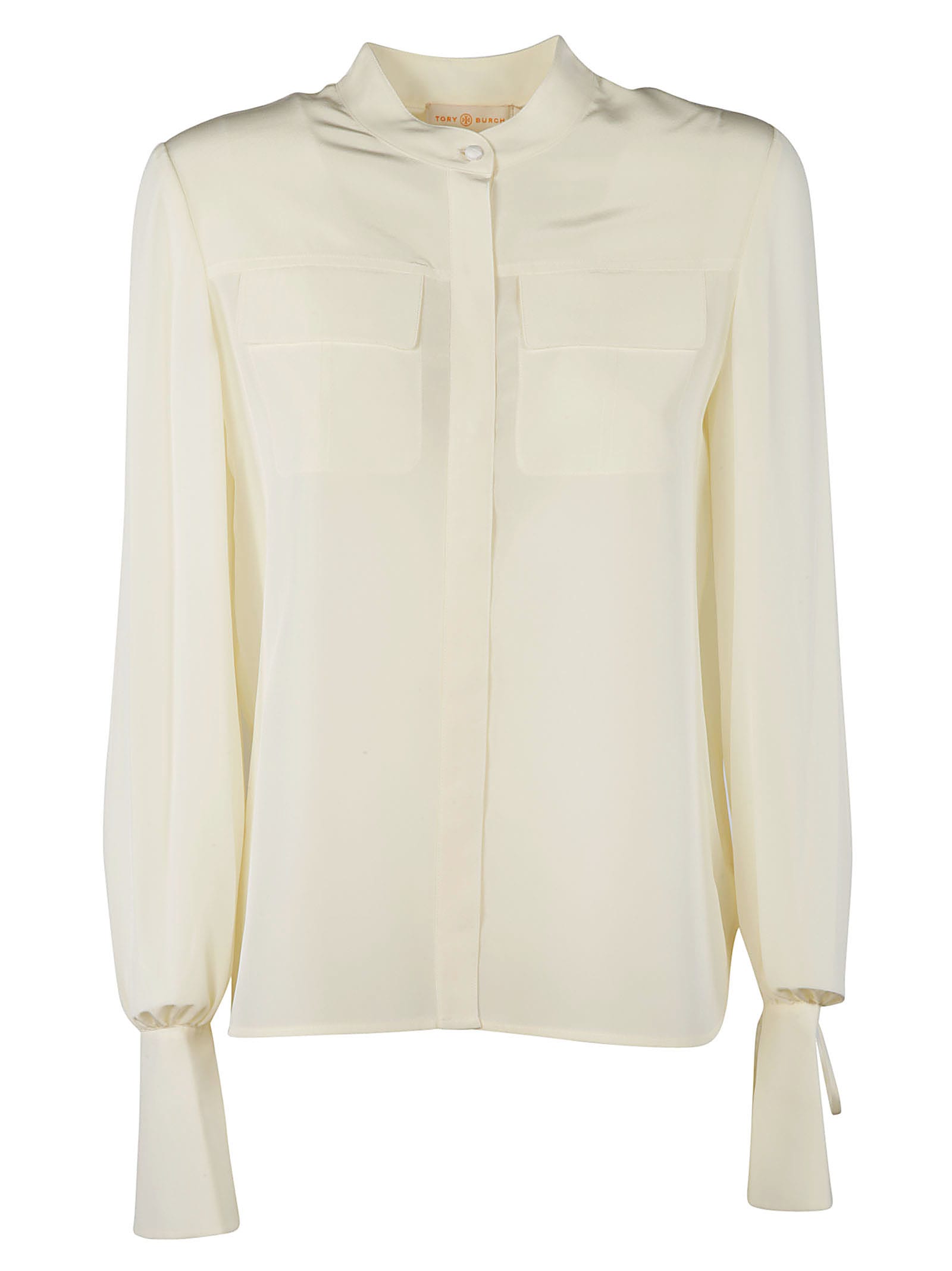 Tory Burch Band Collar Shirt