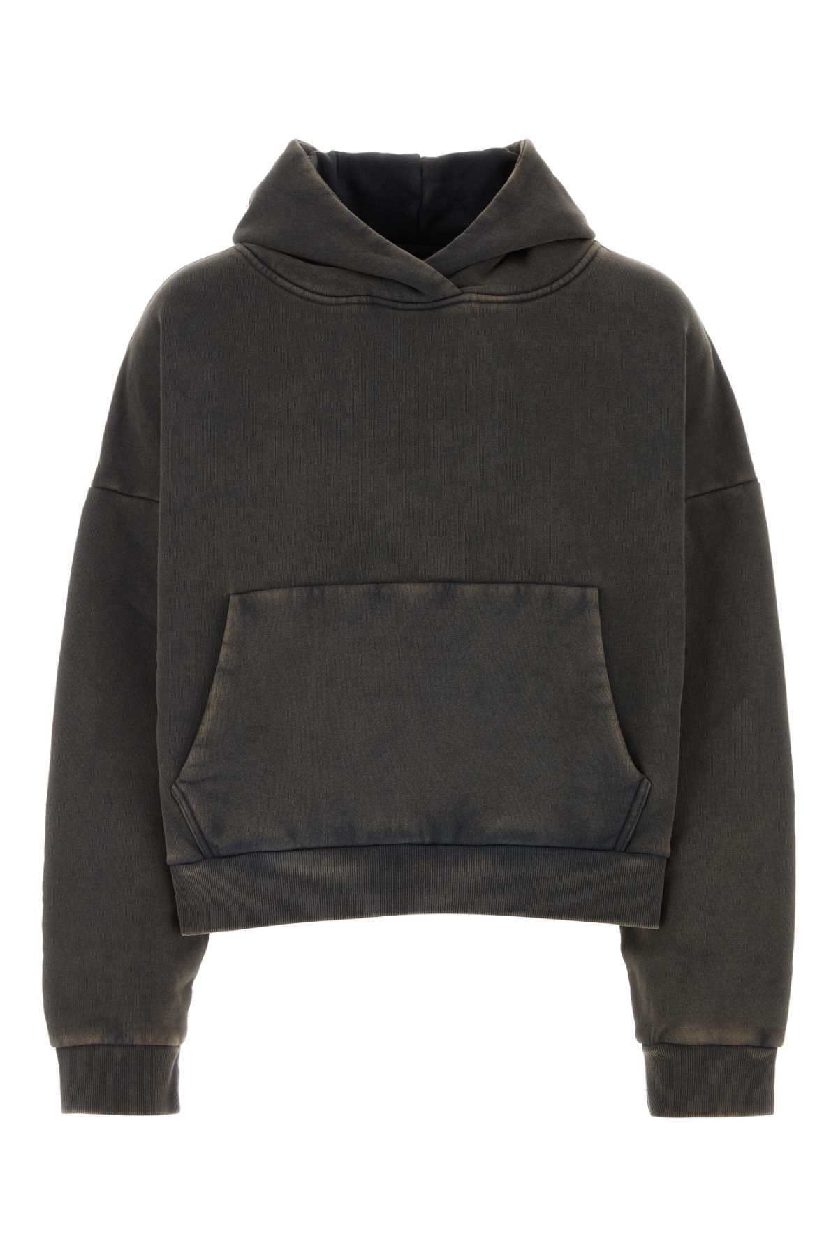 Entire Studios Charcoal Cotton Oversize Sweatshirt