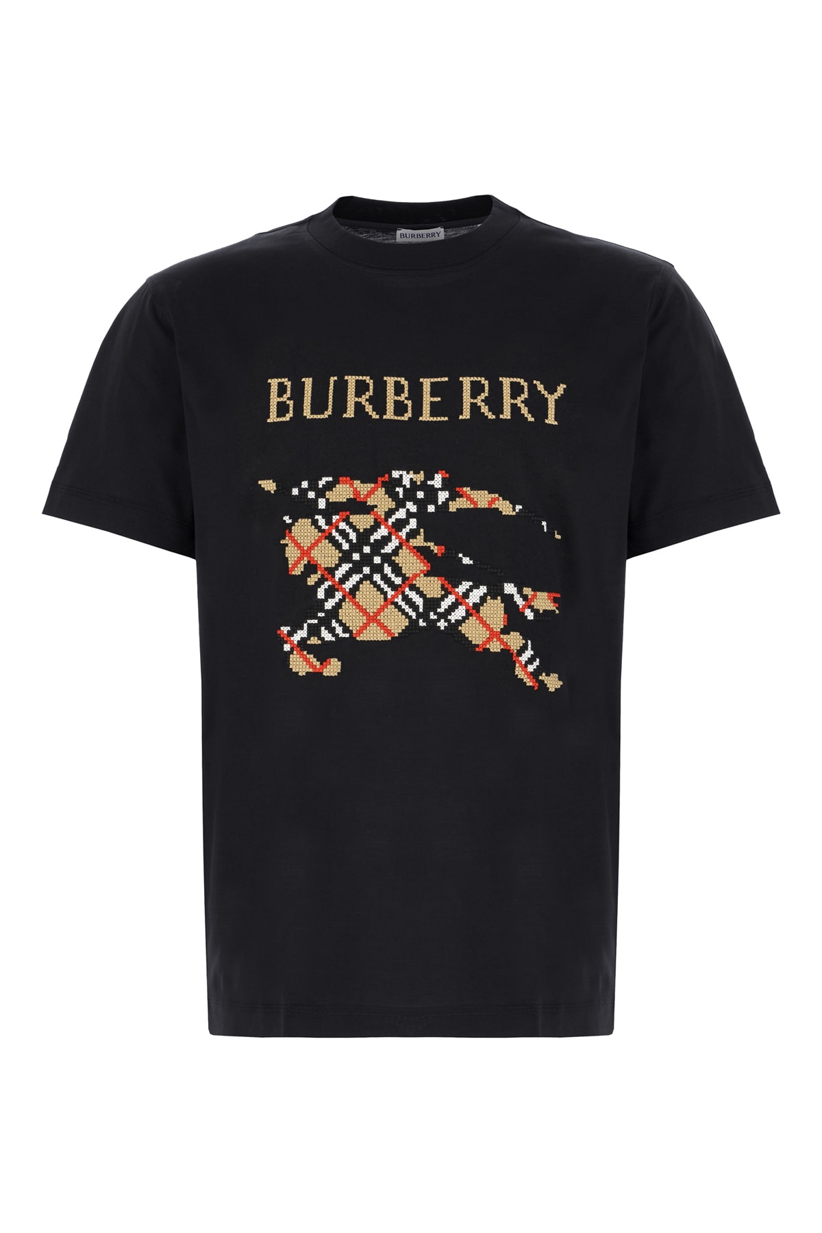 Burberry Black Cotton T-shirt