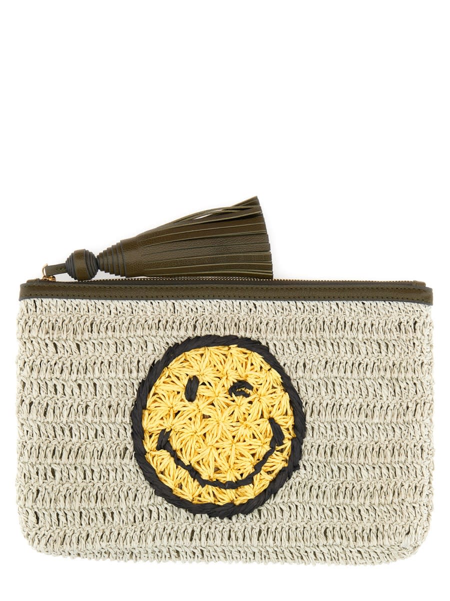 Anya Hindmarch Clutch Bag wink