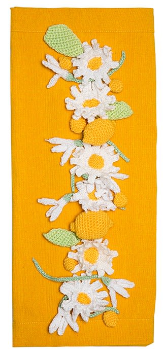 Le Botteghe su Gologone Runner Crochet 130x50 Cm