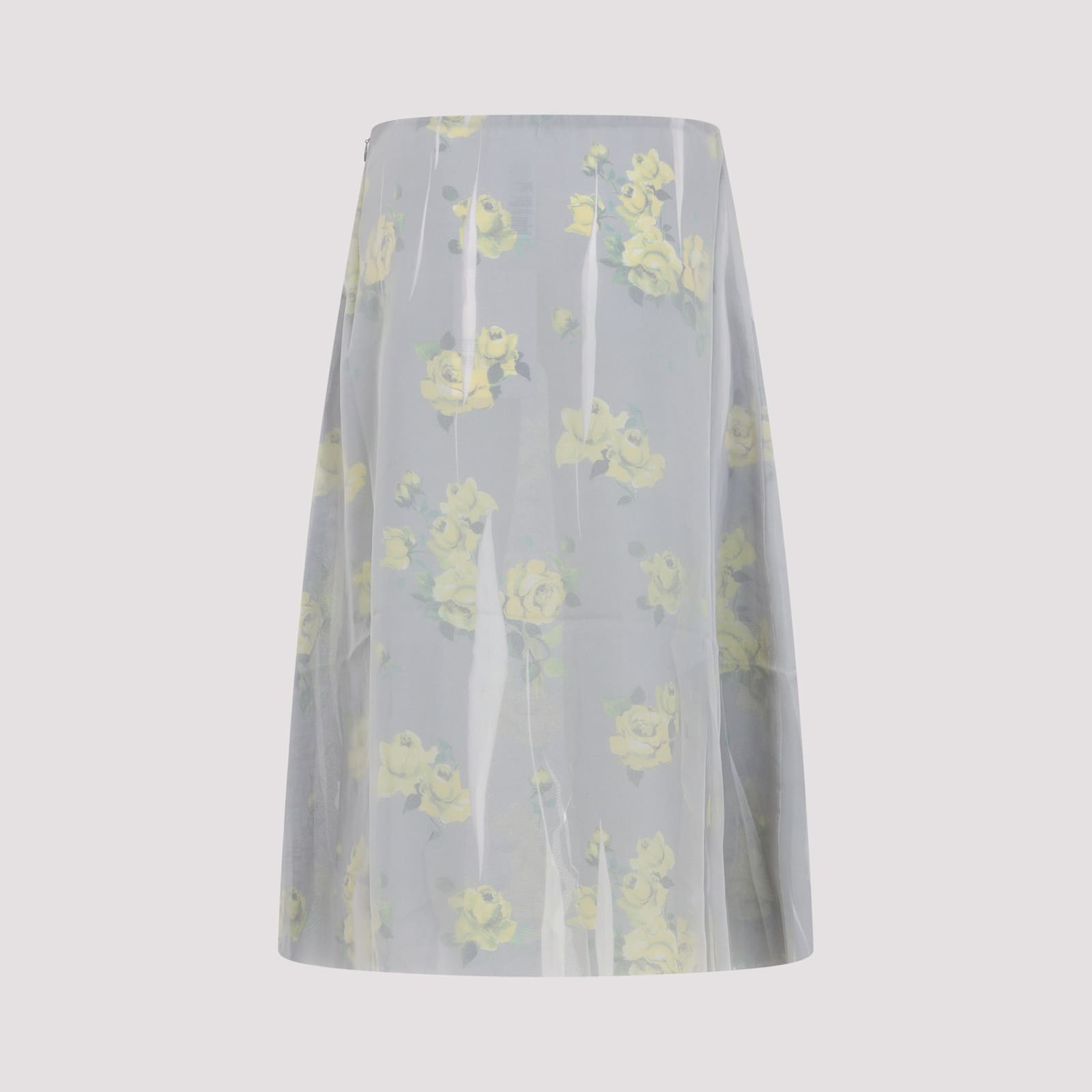 Acne Studios 灰色聚酯纤维半身裙