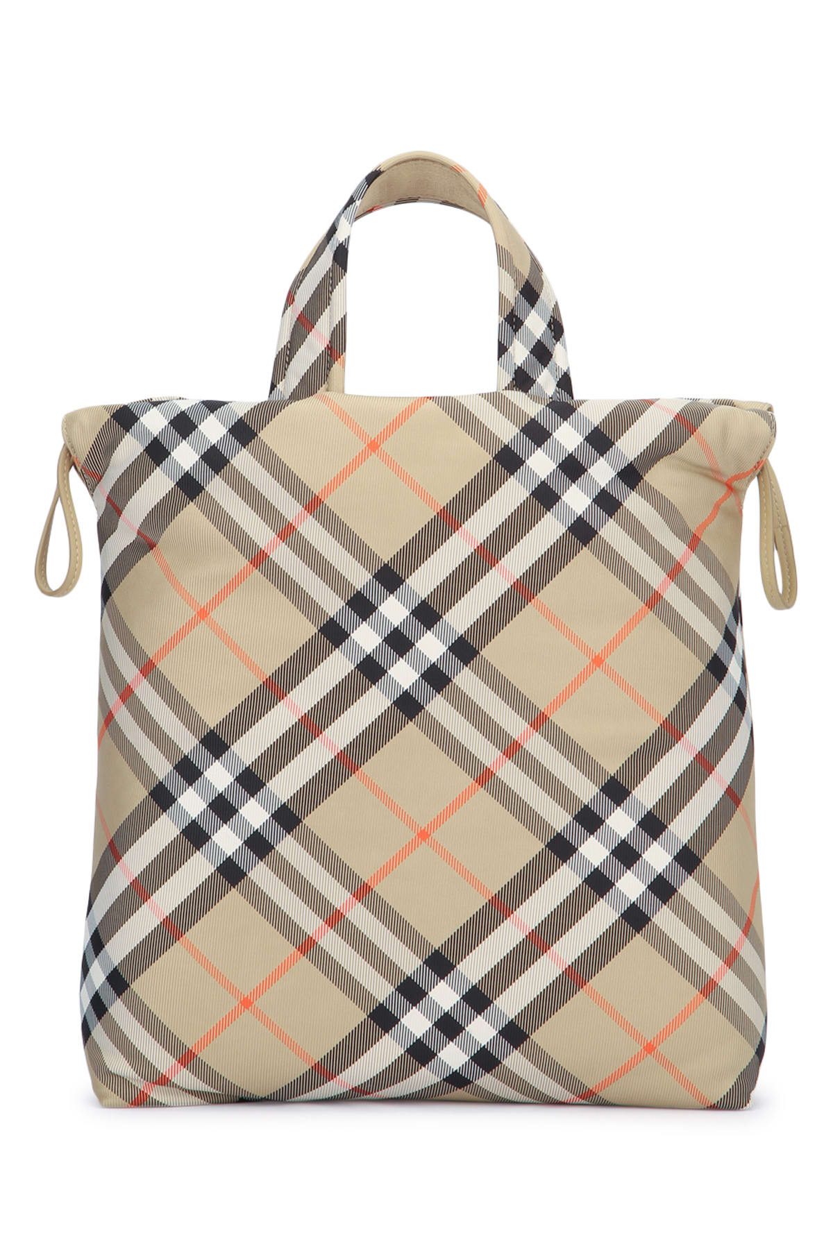 Burberry Sm Drwstrng Chk Tote