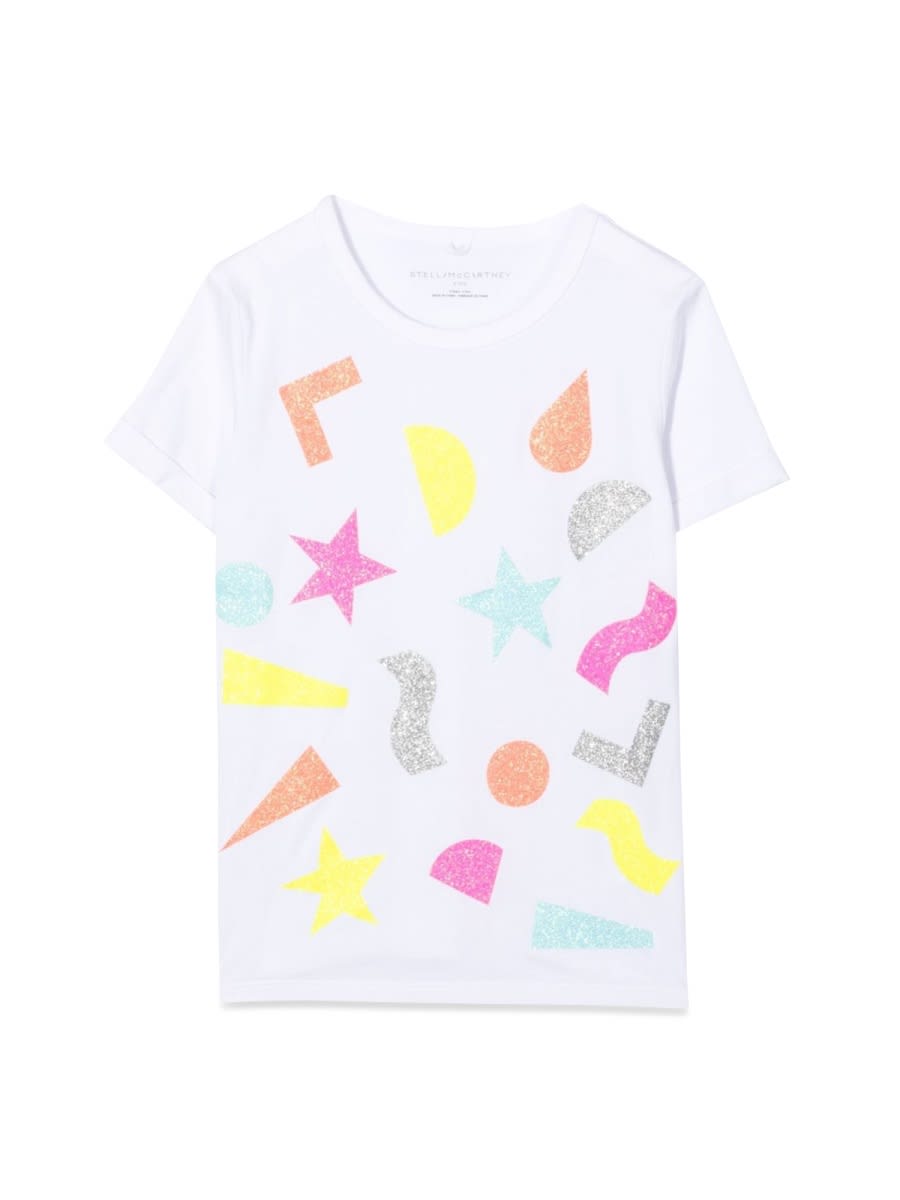 Stella McCartney Kids Geometric Shapes M/c T-shirt