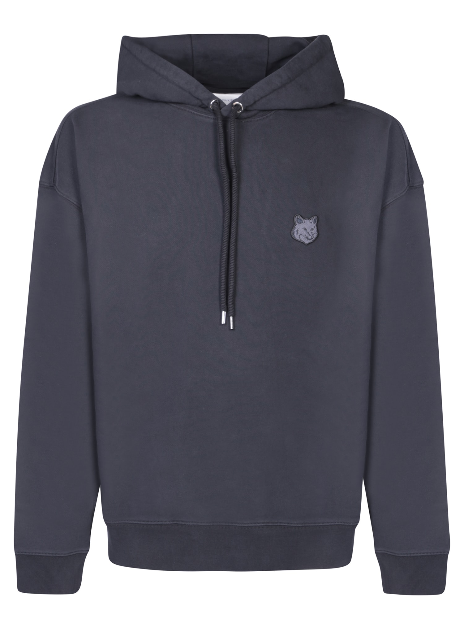 Maison Kitsuné Tonal Fox Black Hoodie