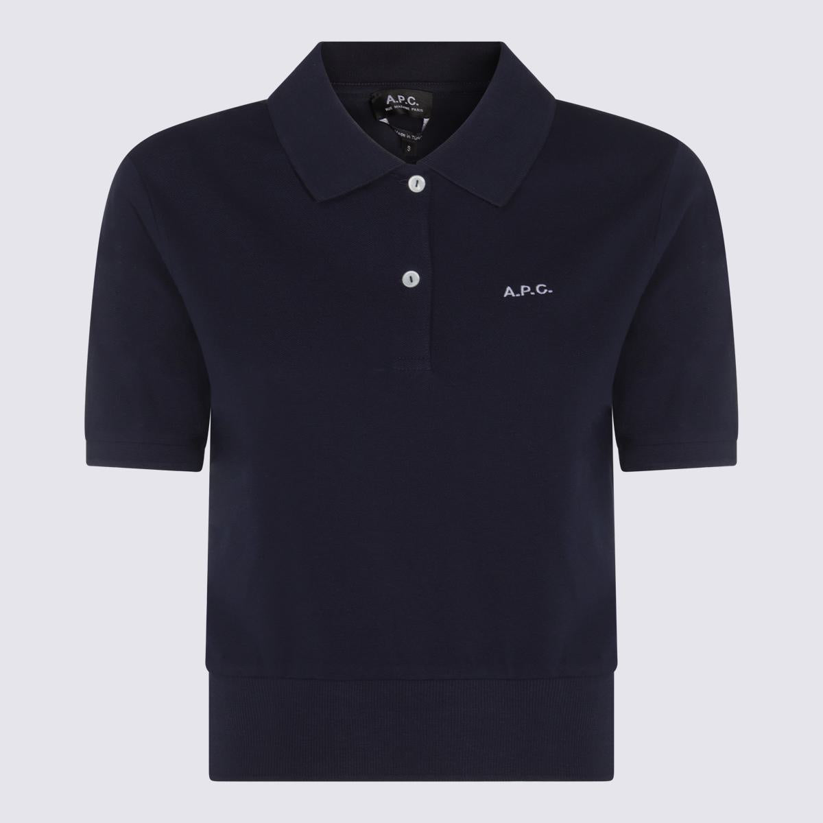 A. P.C. Dark Navy Cotton T-Shirt