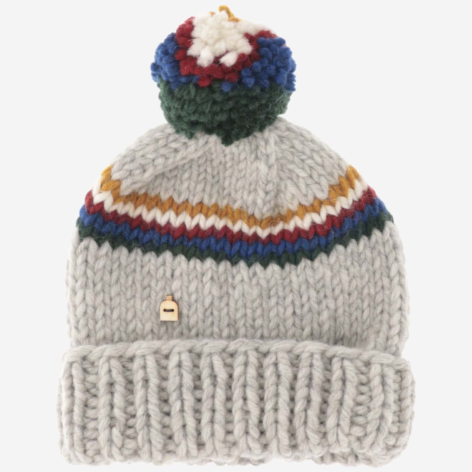 Myssy Wool Beanie Hat With Pom Pon