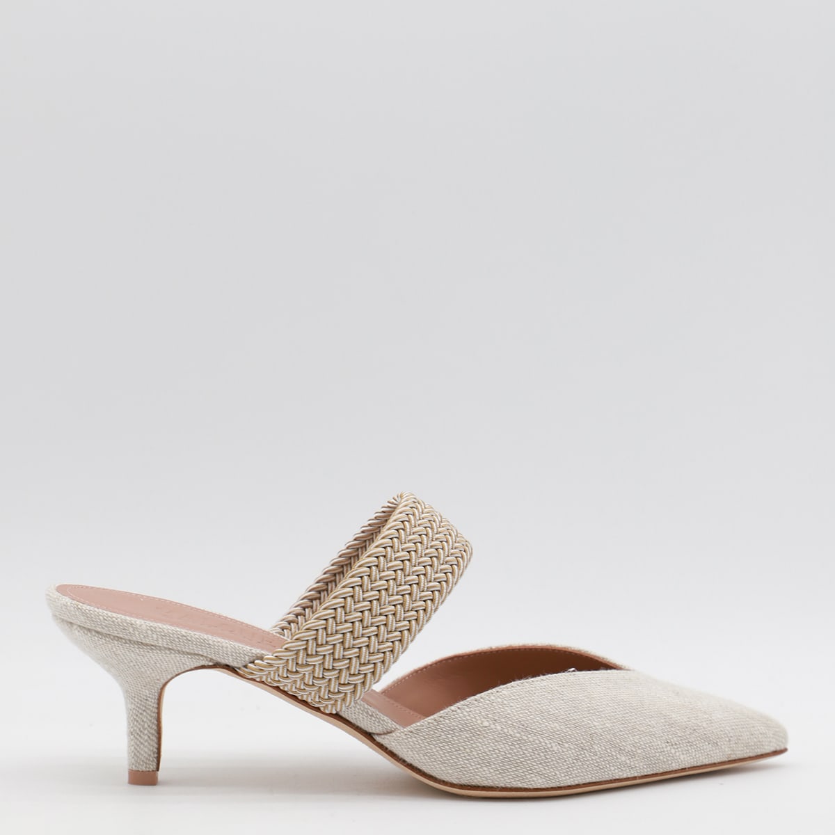Malone Souliers Beige Leather Pumps