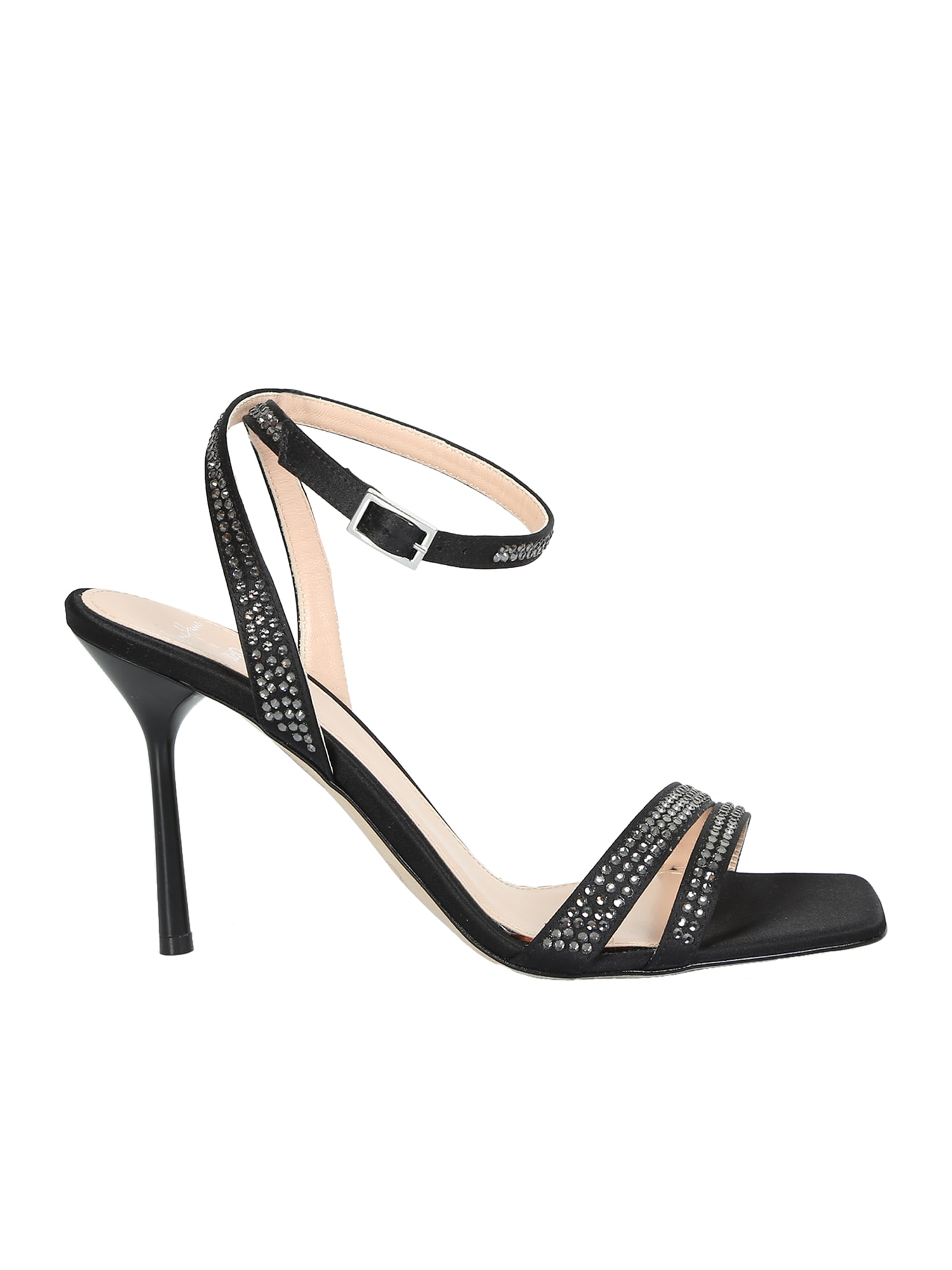 Leonie Hanne Sandals With Rhinestones