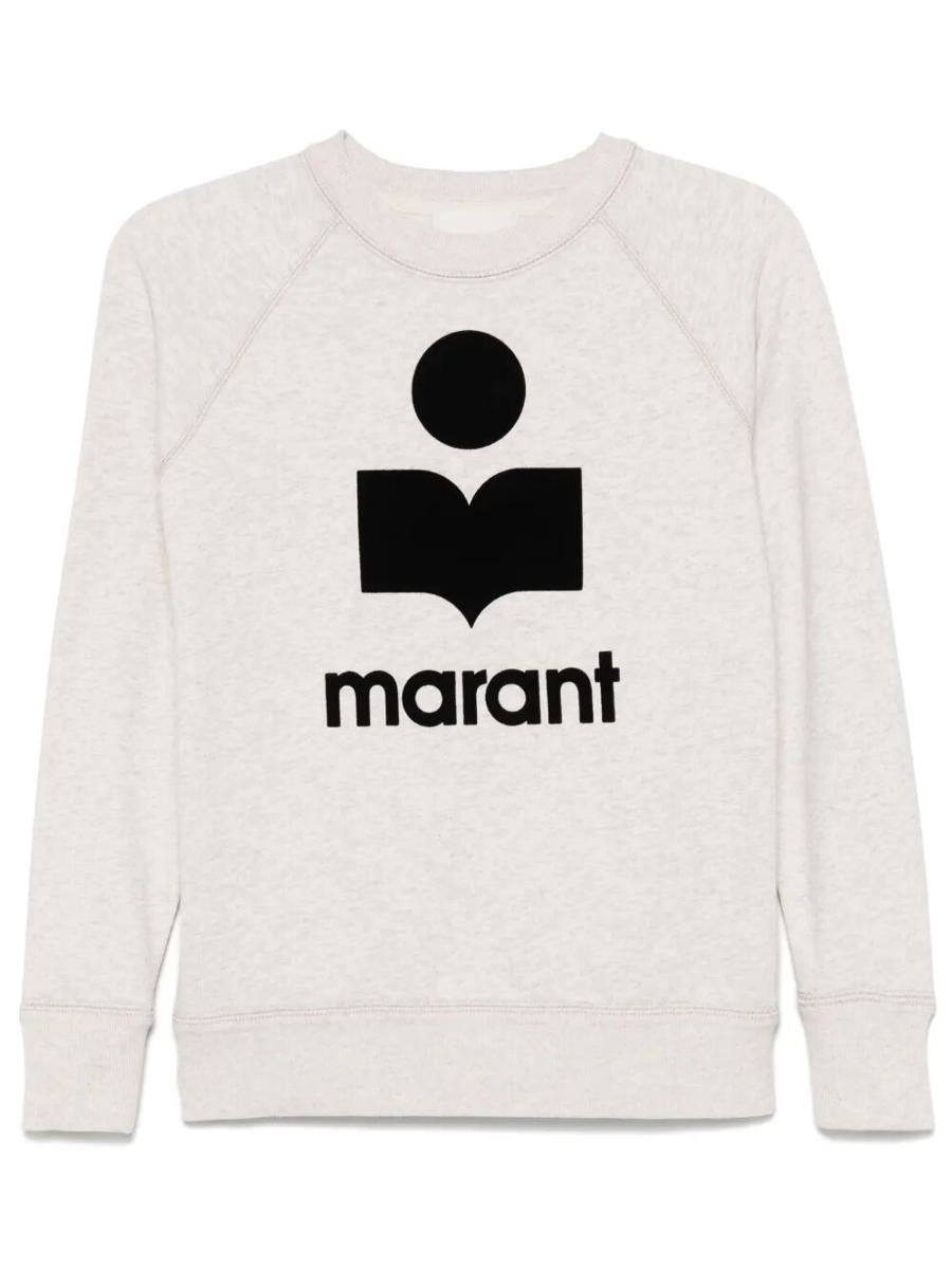 Isabel Marant Étoile Printed Logo Millyny Cotton Sweatshirt Clothing