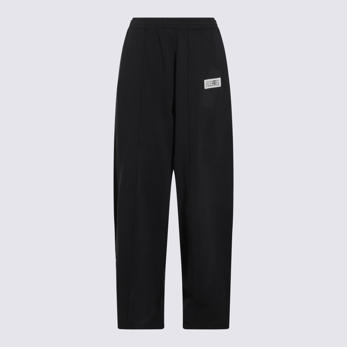 MM6 Maison Margiela Black Cotton Pants