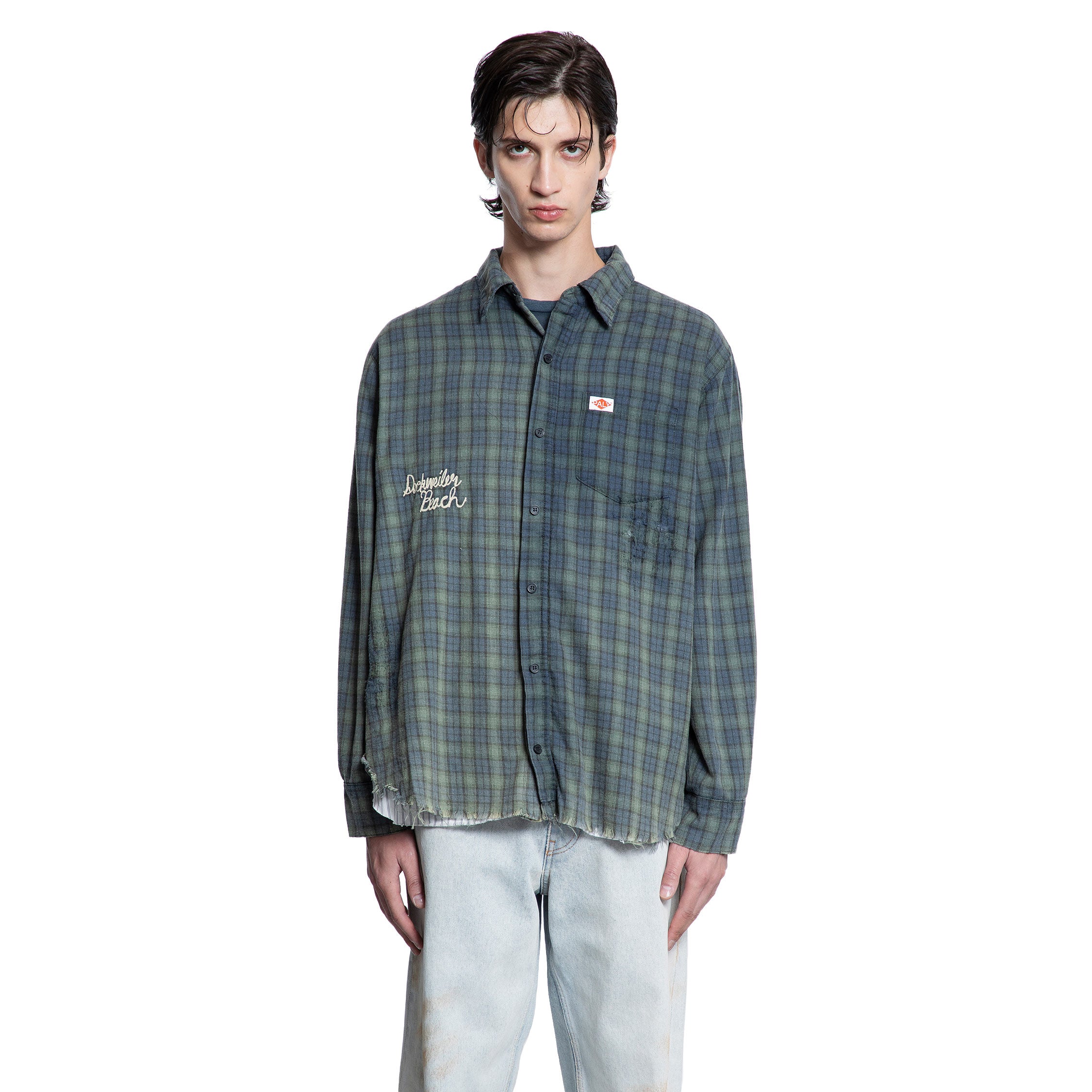 PALY HOLLYWOOD MAN BLUE SHIRTS