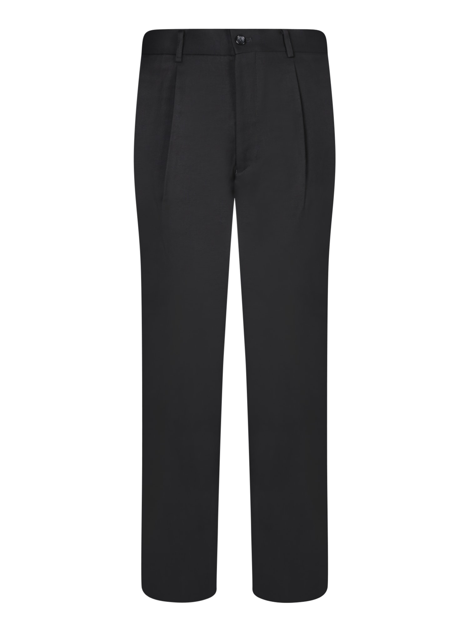Comme Des Garçons Homme Plus Elegant Black Trousers
