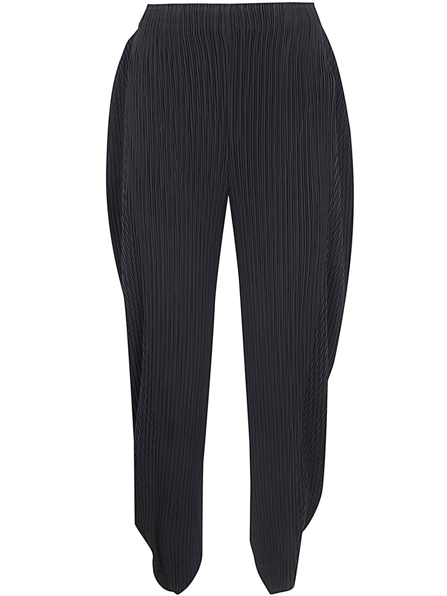 Issey Miyake Leaf Pleats Pants Clothing