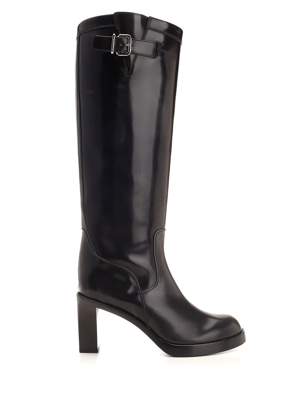 Tod's Biker Boot With Square Heel