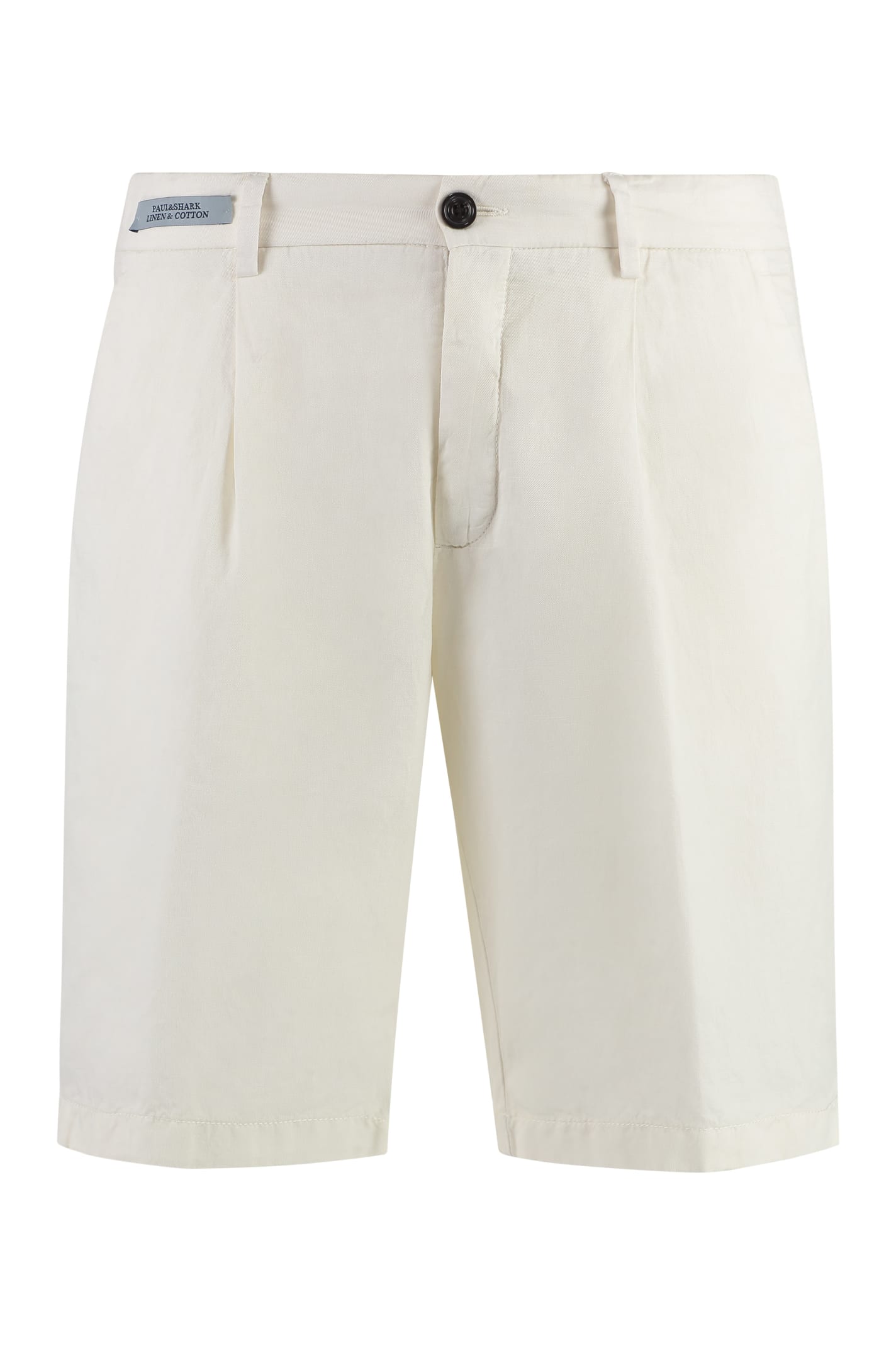 Paul & Shark Cotton And Linen Bermuda-shorts