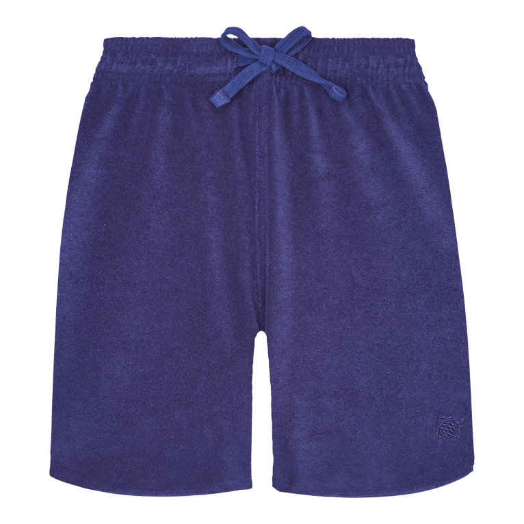 Vilebrequin Women Terry Shorts Solid - Fauna - Blue - Size M