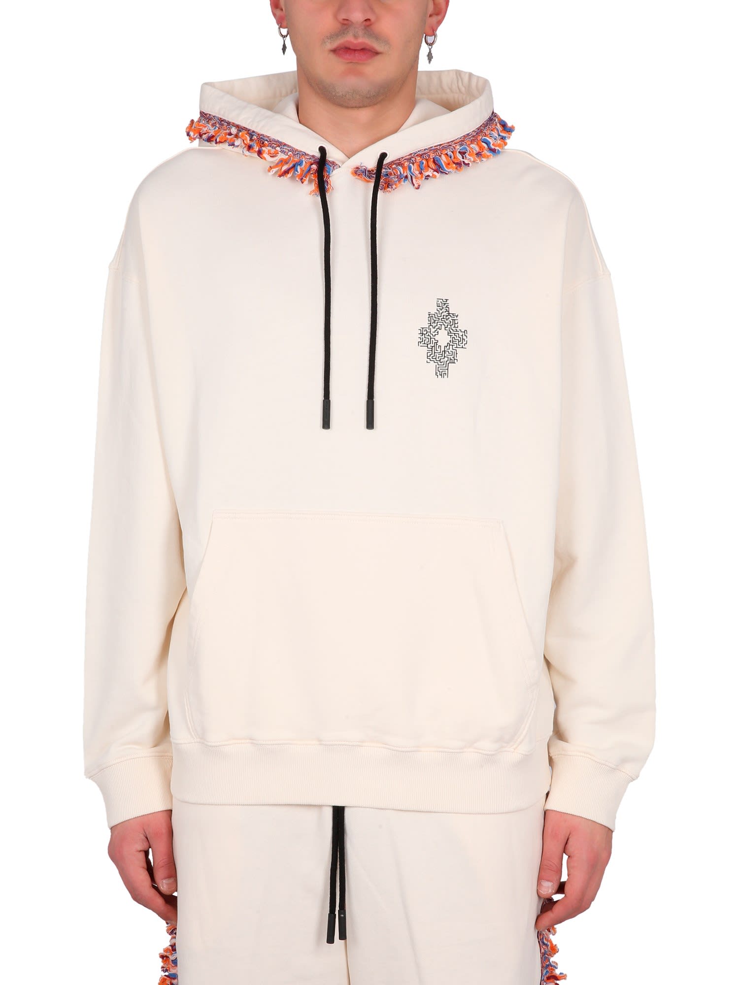 Marcelo Burlon Fringes Sweatshirt