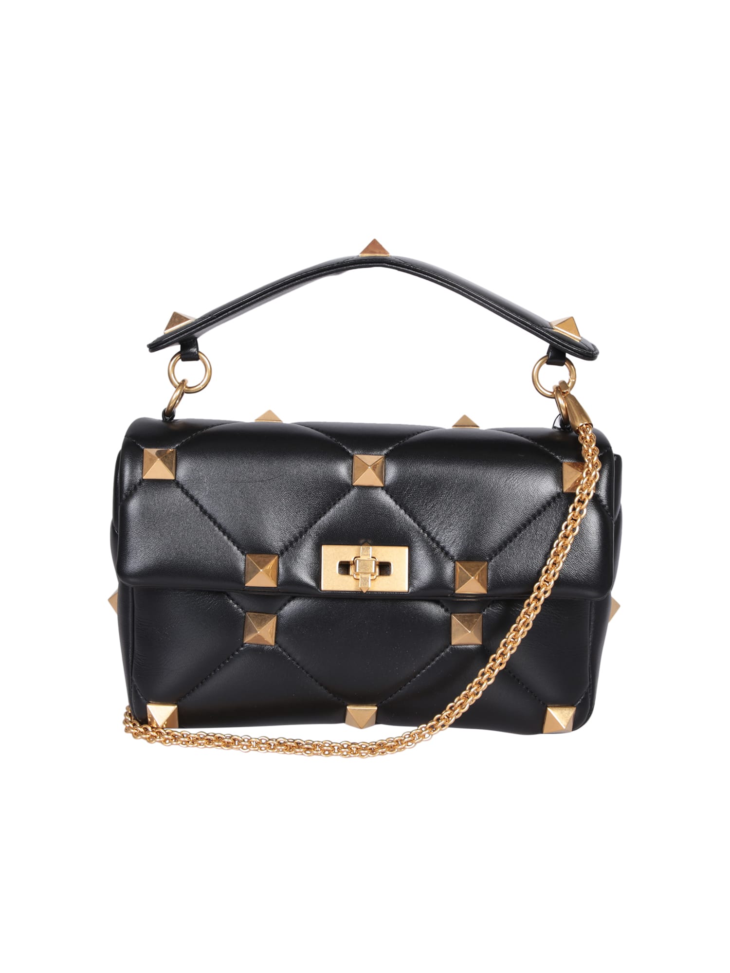 Valentino Roman Stud Black Bag