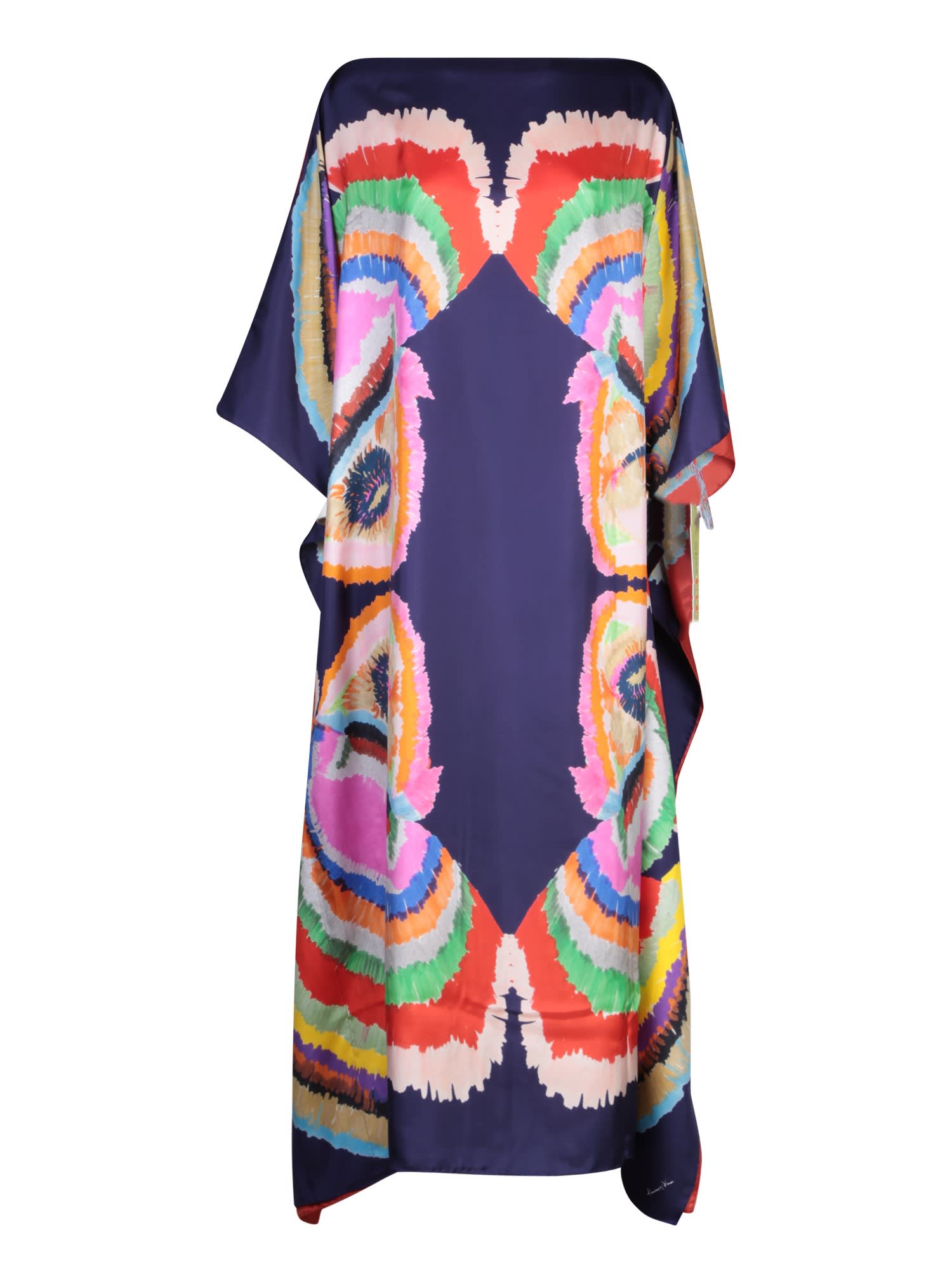 Rianna + Nina Papagalo Blue Coral Kaftan