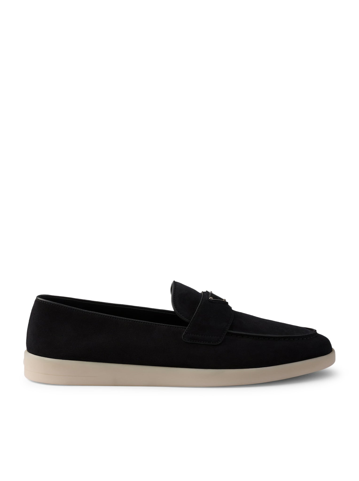 SUEDE LOAFERS - Prada - Man