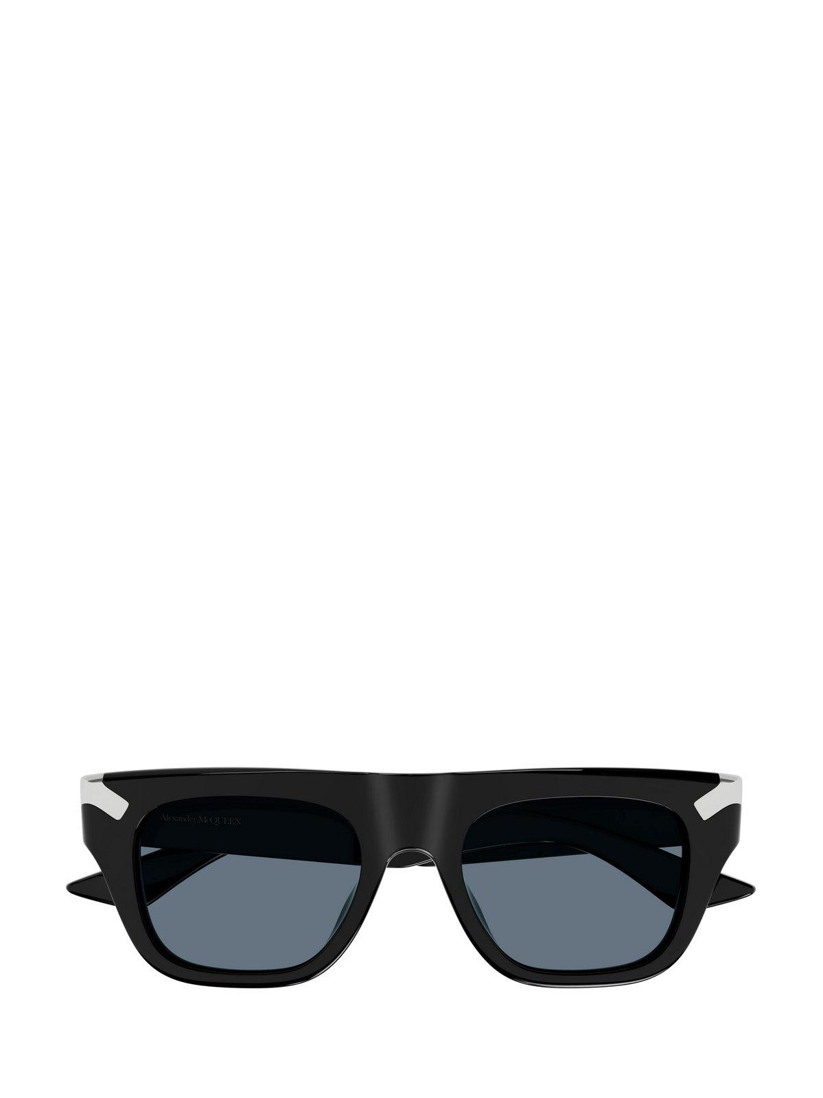 Alexander McQueen Eyewear Rectangle Frame Sunglasses Sunglasses