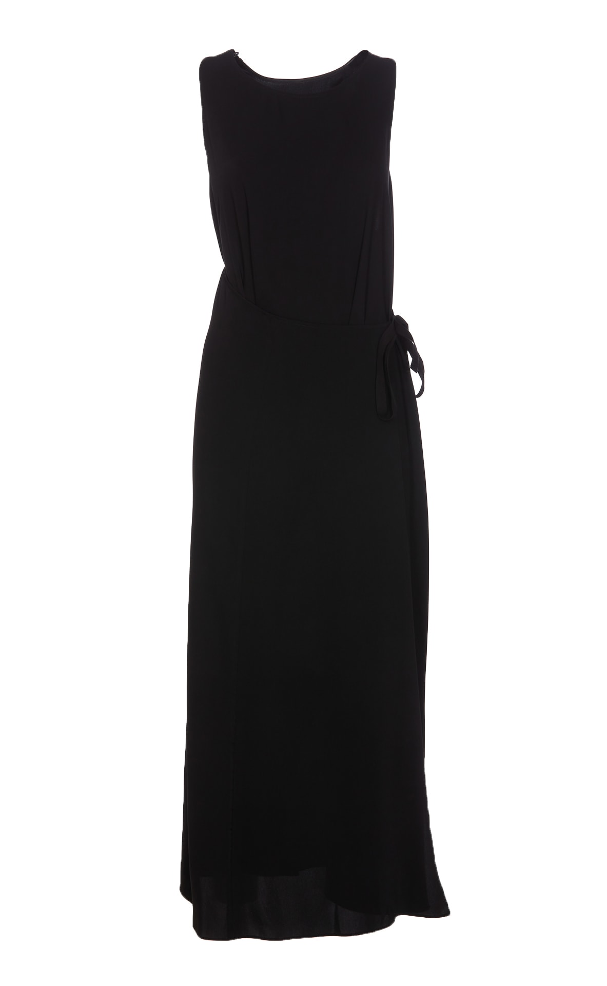 MM6 Maison Margiela Belted Sleeveless Maxi Dress