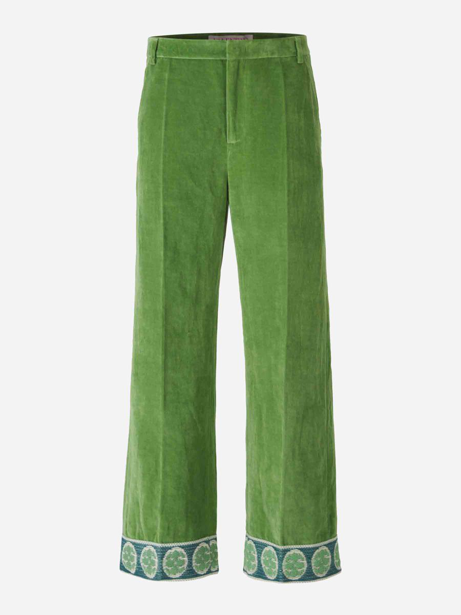 Valentino Garavani Velvet Dress Pants