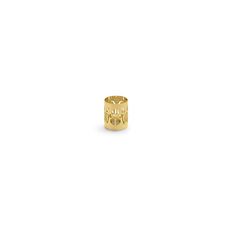 Ghidini 1961 Perished - Napkin Holder Polished Gold