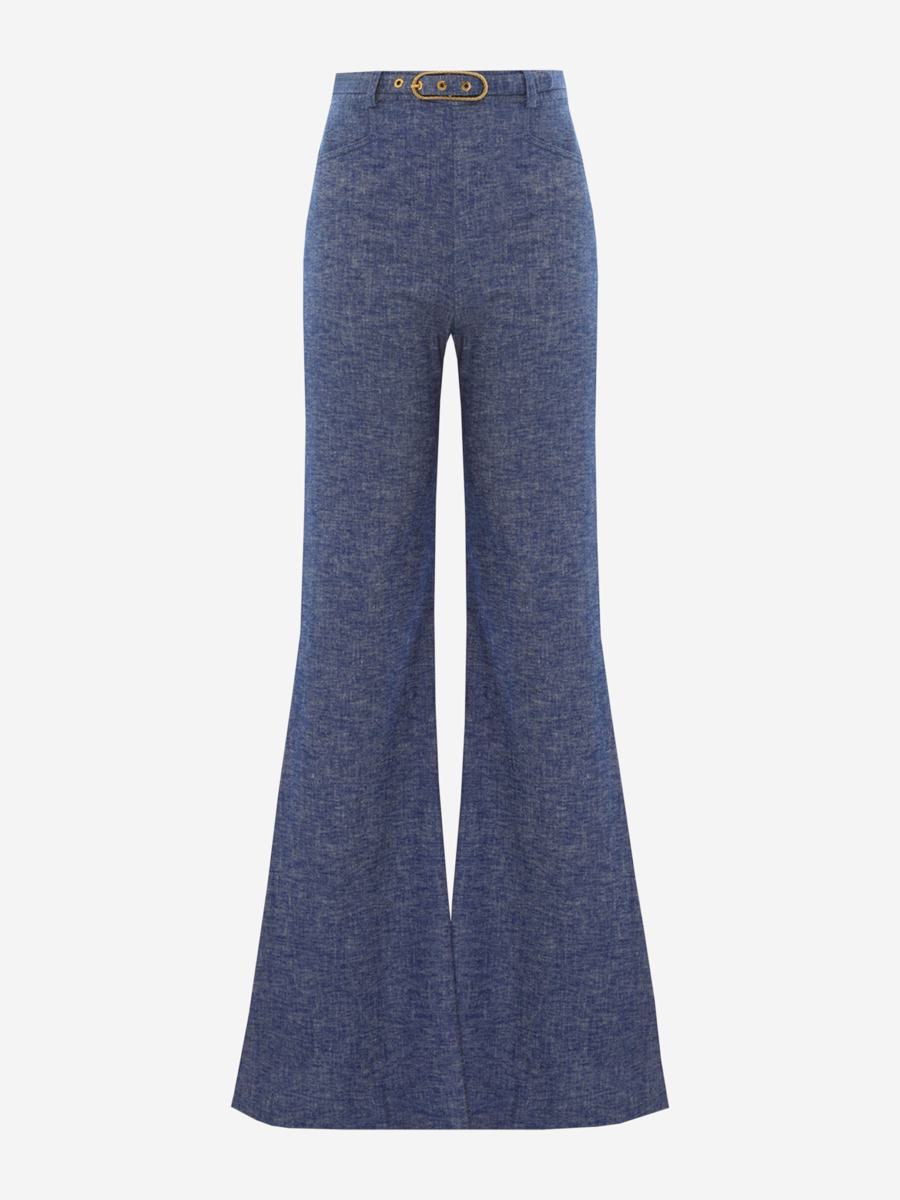 Zimmermann Eden Chambray Trousers