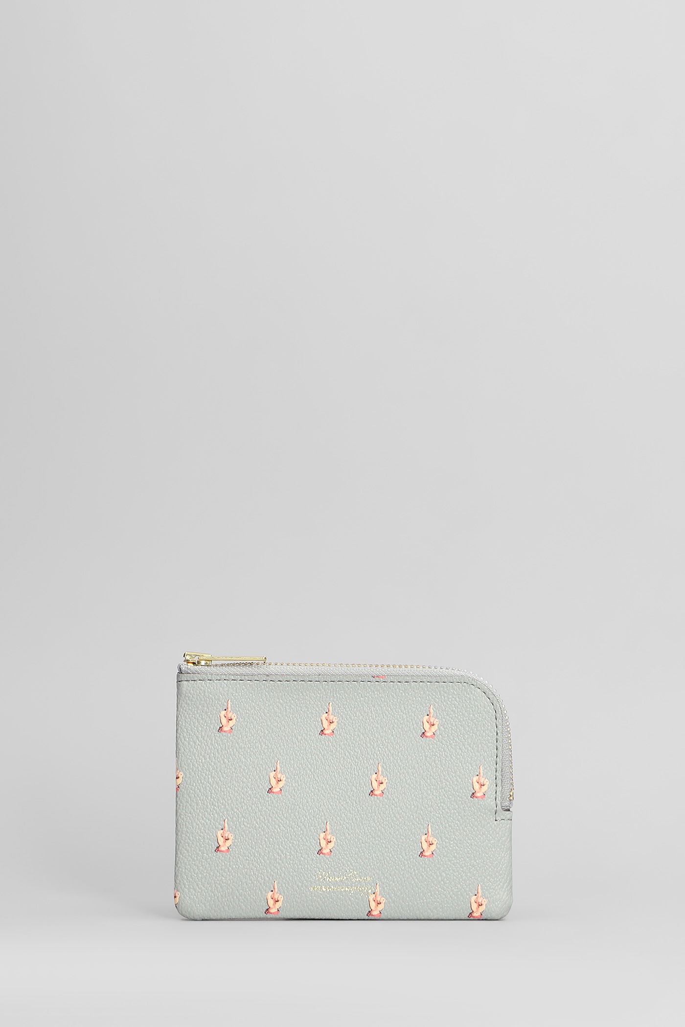 Undercover Jun Takahashi Wallet In Grey Pvc